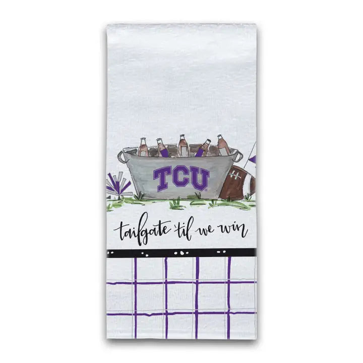 Tcu Eat, Drink Handtowel