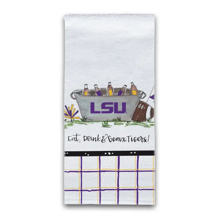Lsu Eat Drink Handtowel
