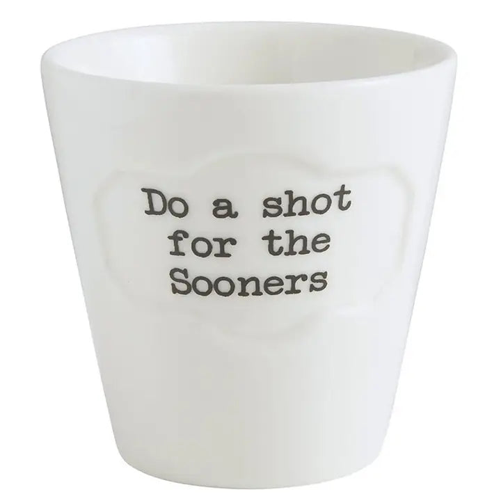 Sooners Shot Glass
