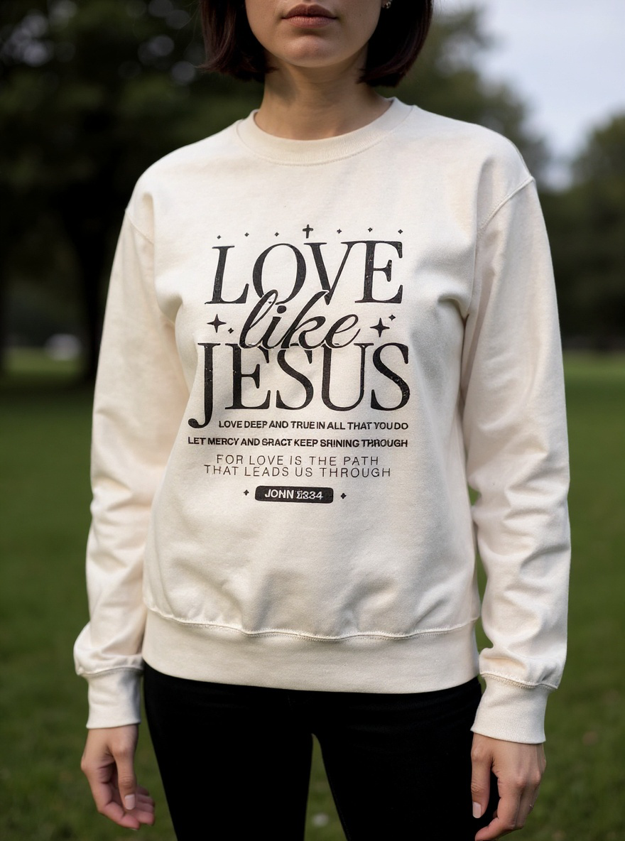Love like Jesus sweatshirt