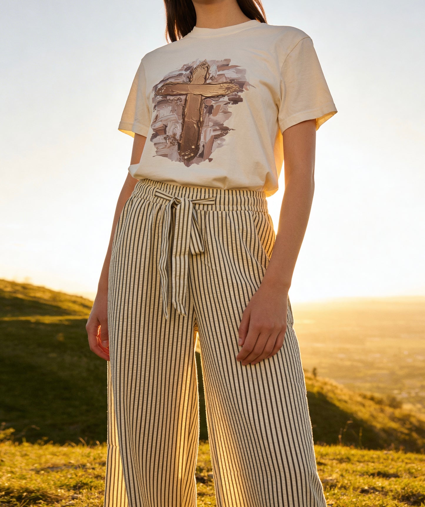 Gold Cross T-shirt
