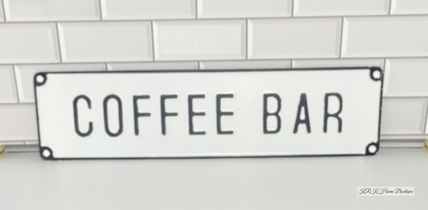 Coffee Bar Sign