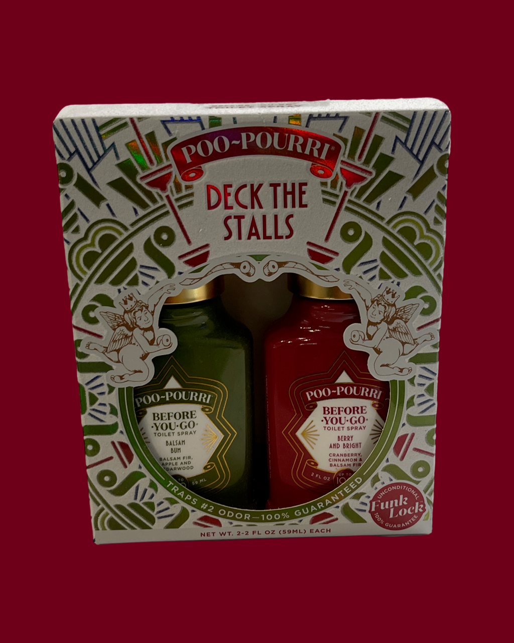 Holiday 2024 - Deck the Stalls 2oz Boxed Set Poo~Pourri
