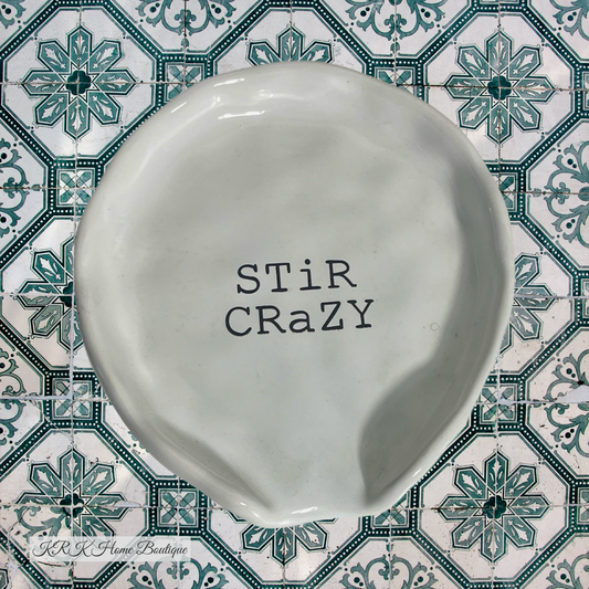 Stir crazy spoon rest