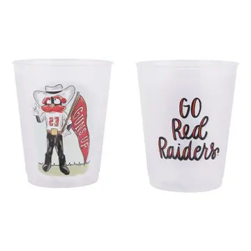 Texas Tech Frosted Cups