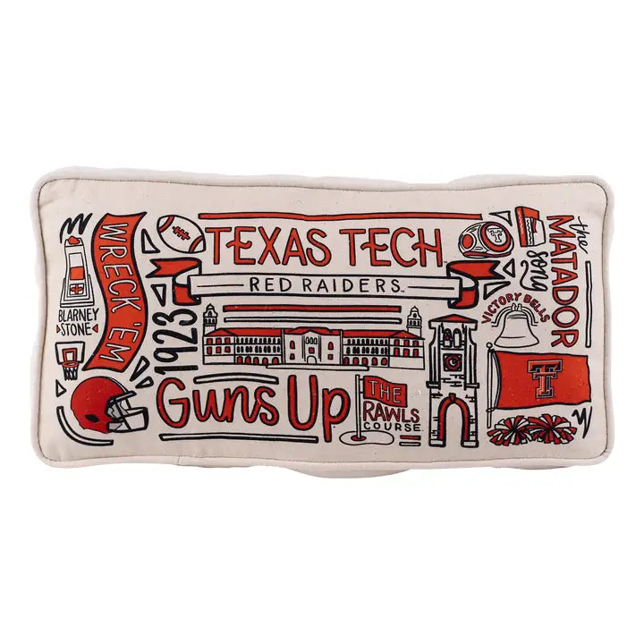 Texas Tech Pillow