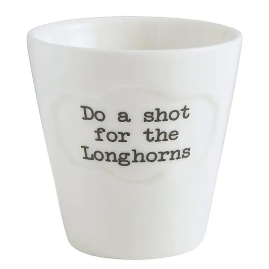 Longhorn Shot Glass