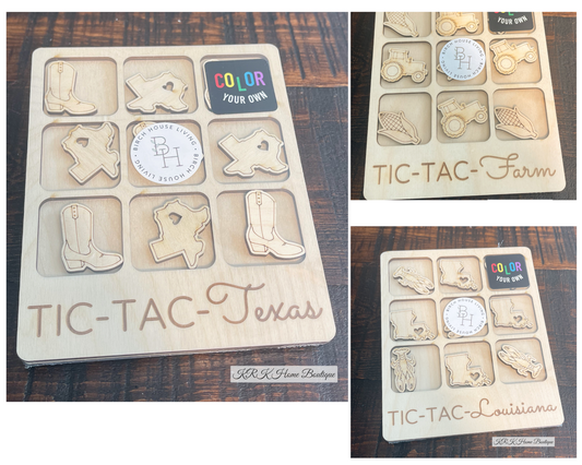 Tic Tac Boards