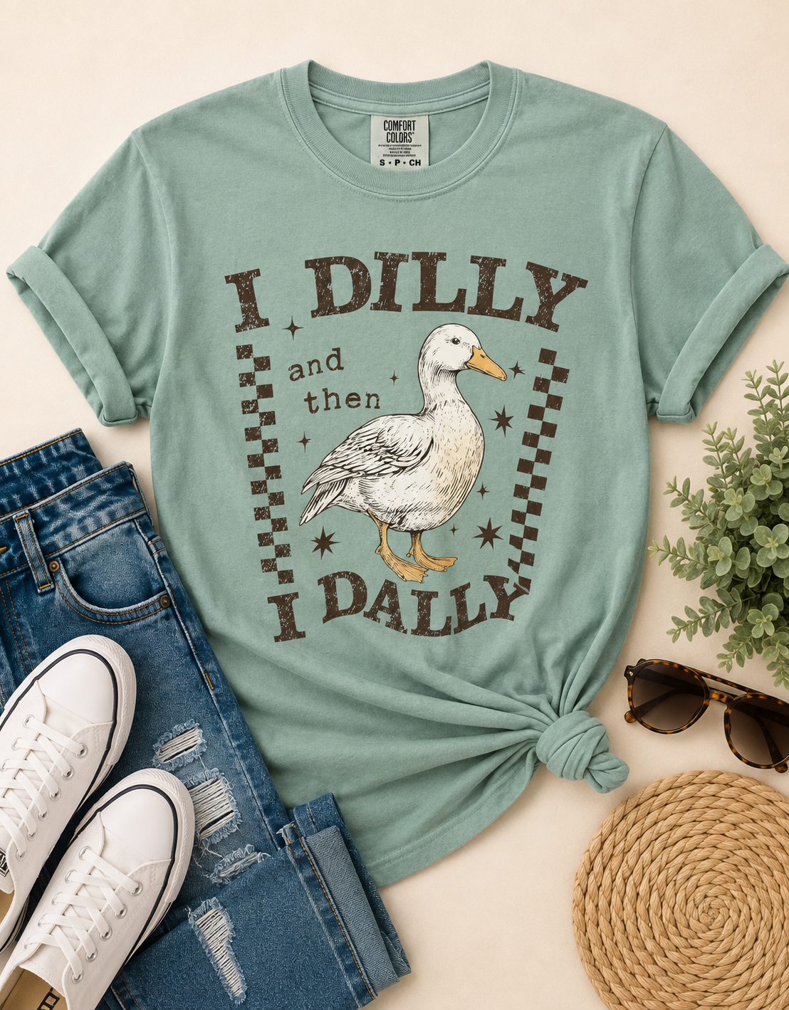 Dilly Dally Comfort Color T-shirt