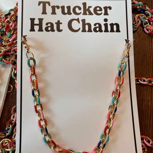 multi color rope hat chain