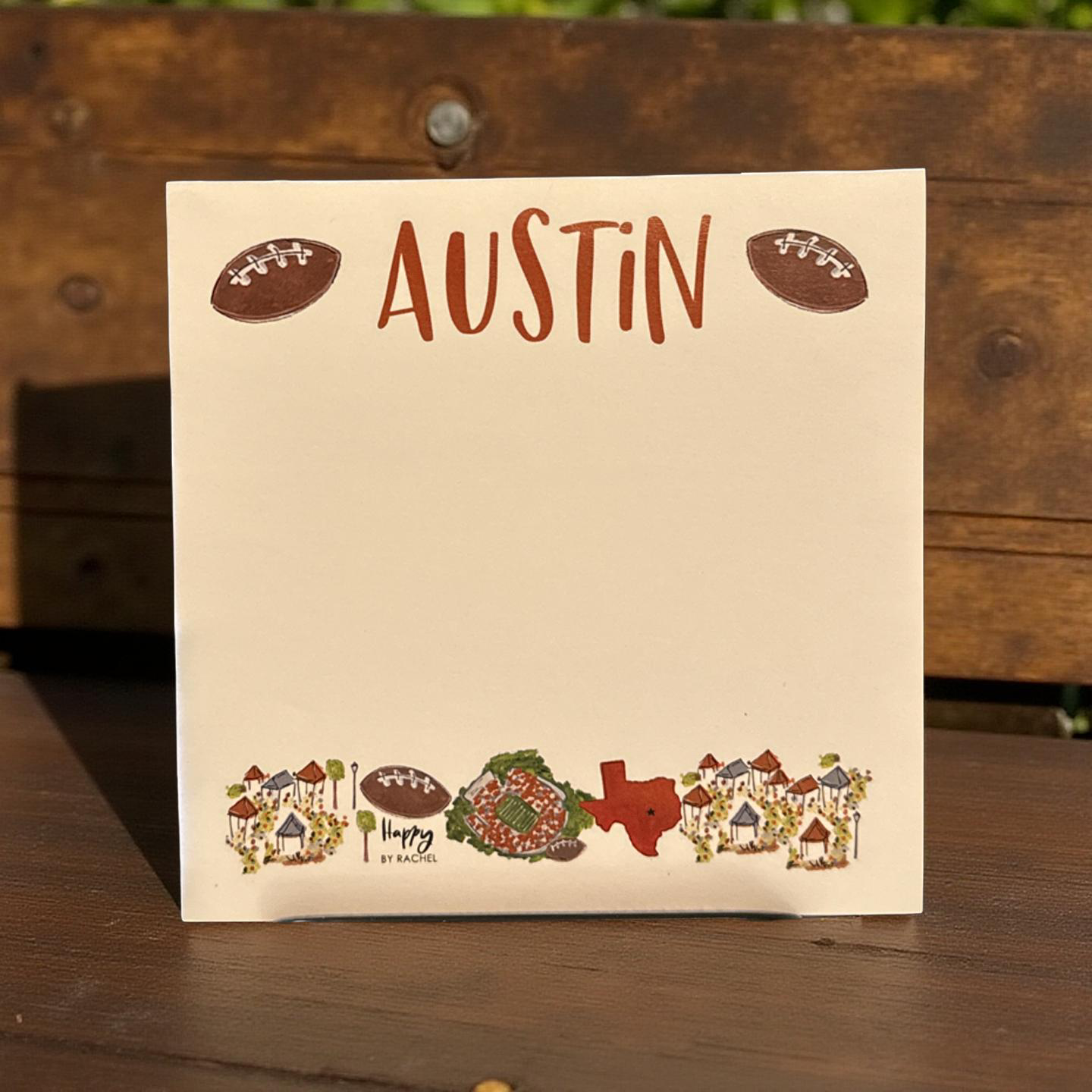 Chunky Notepad Austin