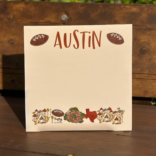 Chunky Notepad Austin
