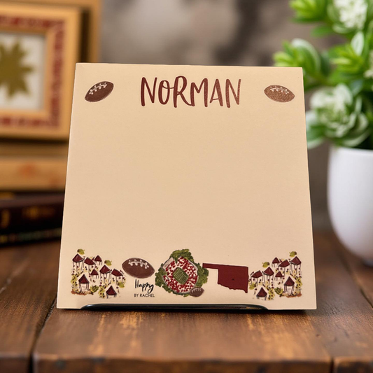 Chunky Notepad Norman