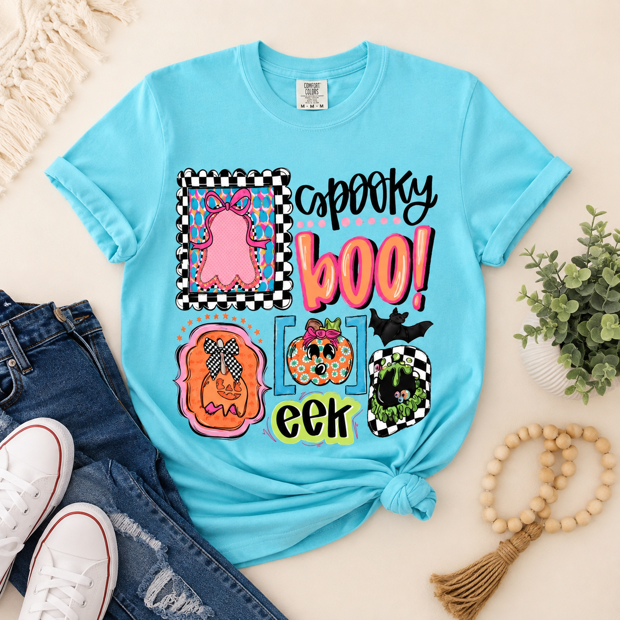 Spooky Boo Comfort Color T-shirt