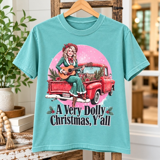 A very Dolly Christmas Y'all T-shirt