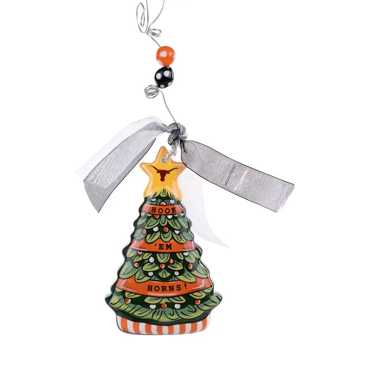 UT Christmas tree ornament