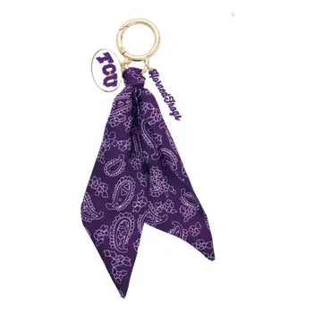 Logo Bandana Bag Charm TCU