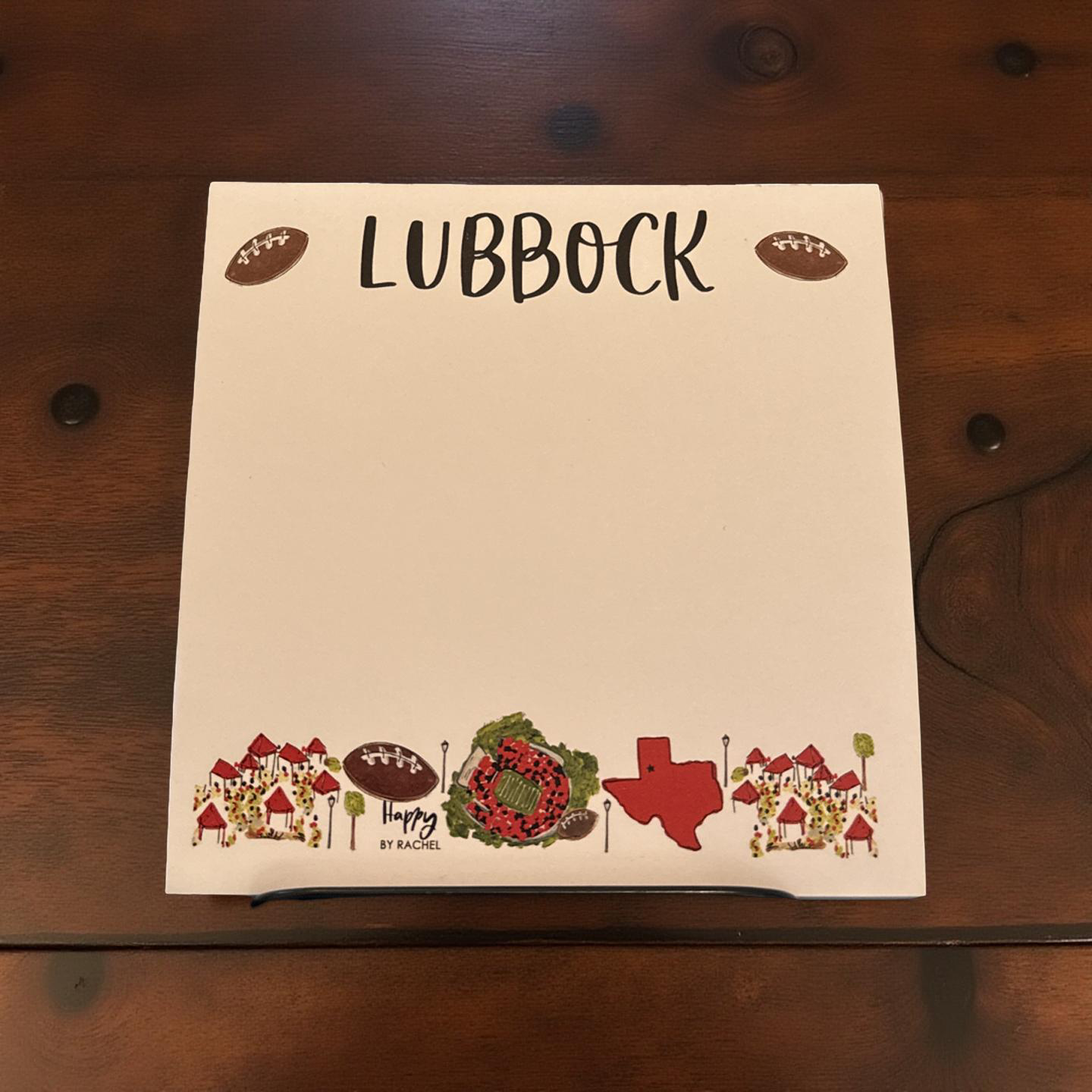 Chunky Notepad Lubbock