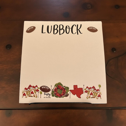 Chunky Notepad Lubbock