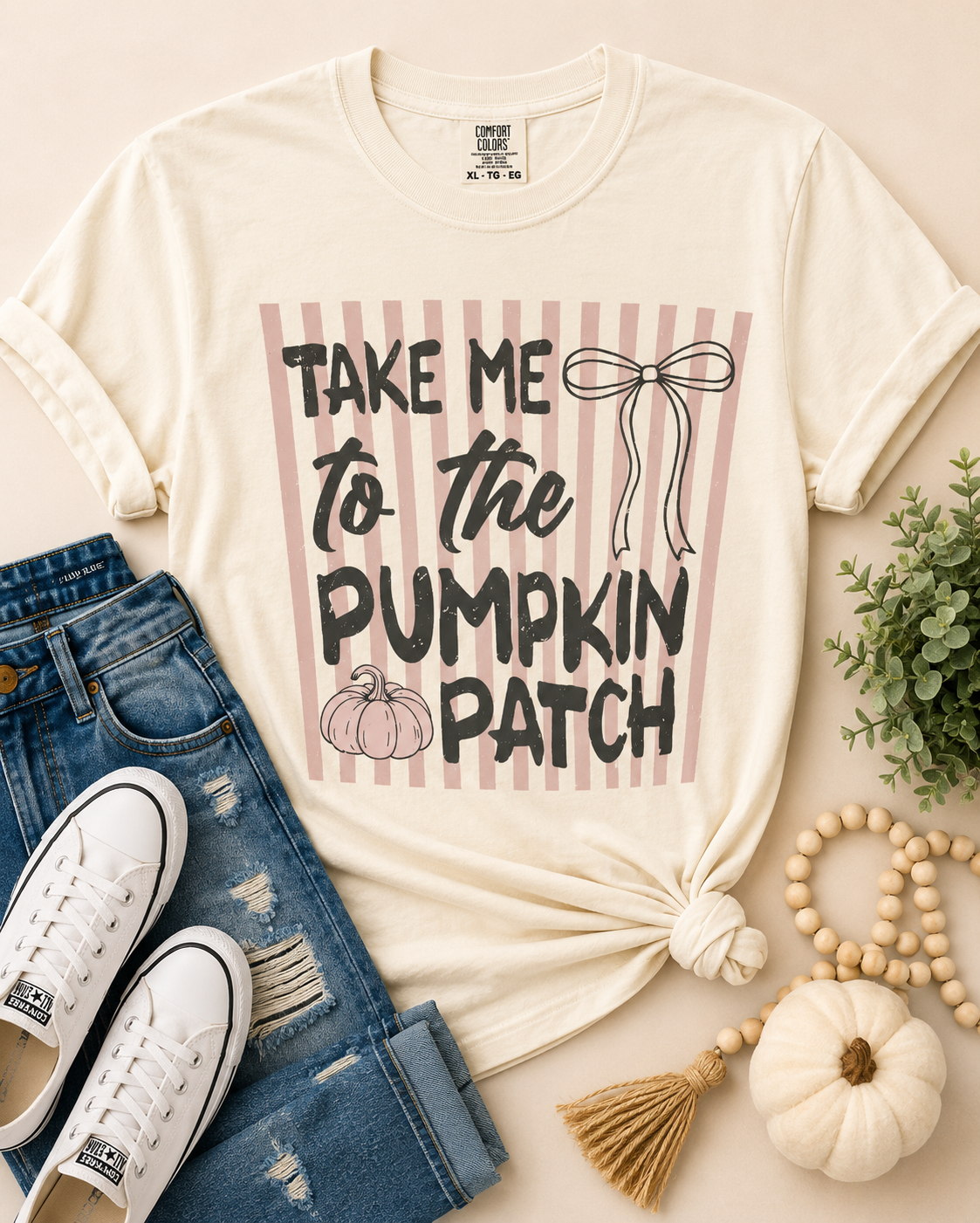 Take me to the pumpkin patch Comfort Color T-shirt
