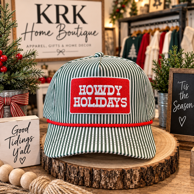 Howdy Holidays Hat