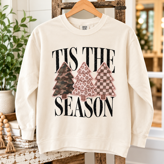 Tis the Season Comfort Color Sweatshirt