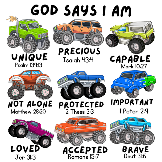 God Says I Am Monster Truck