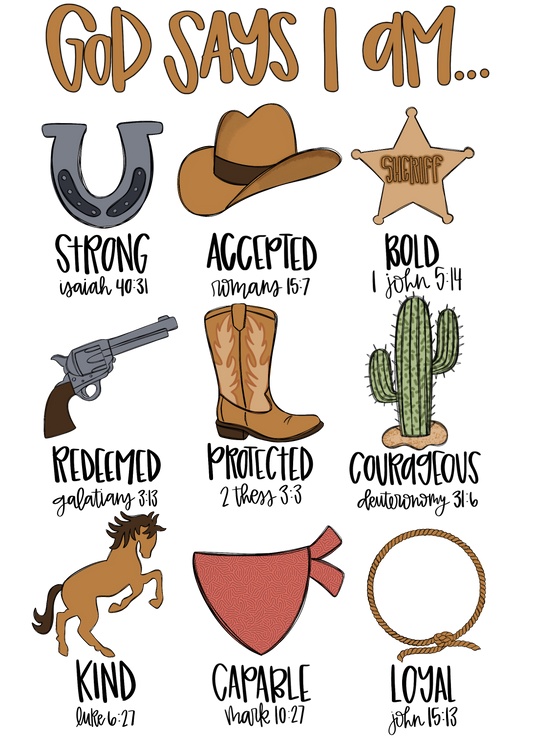 God Says I Am Cowboy