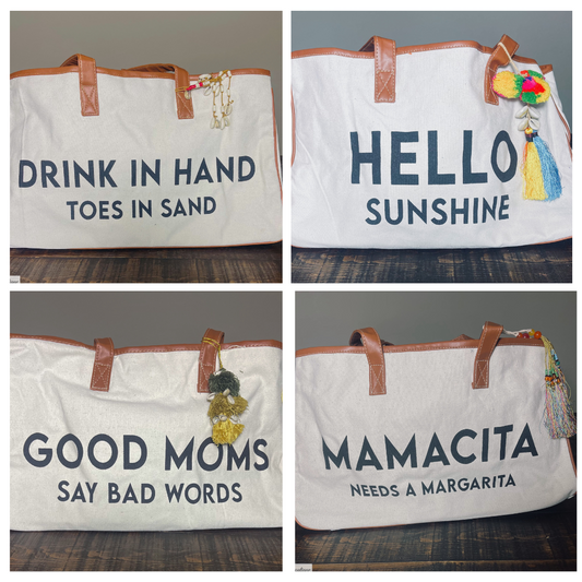 Large Cotton Tote Bag