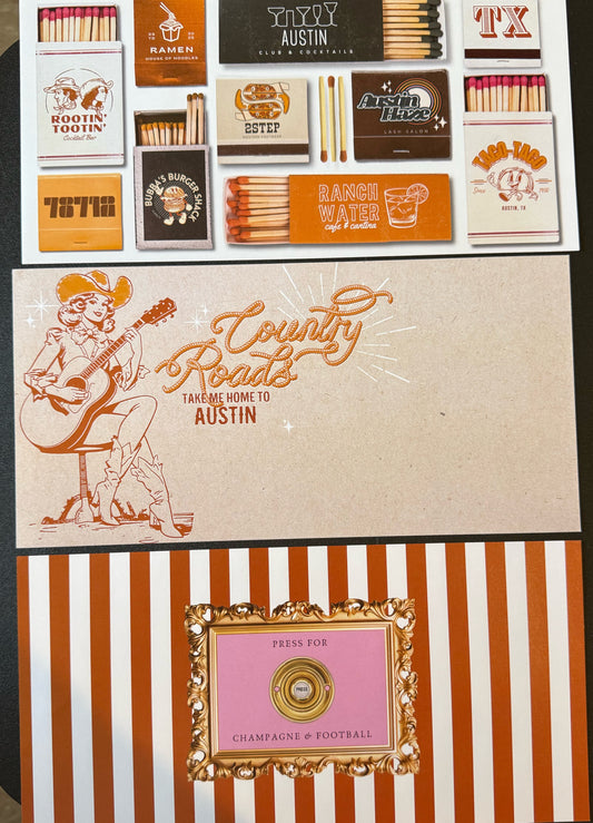 Gameday Austin Trinket Tray Insert Set of 5