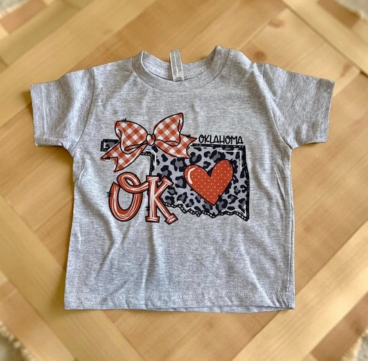 Oklahoma Orange kids T-shirt