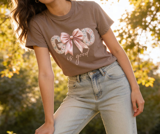 God is Good Comfort Color T-shirt