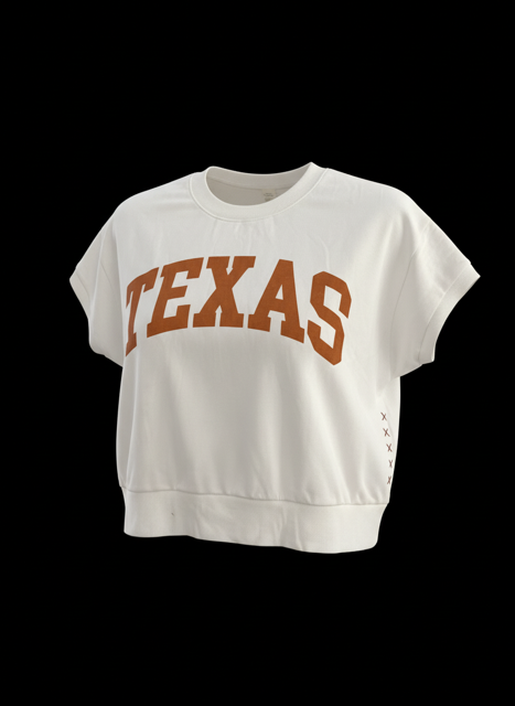 Texas Boxy Short-Sleeve Sweatshirt