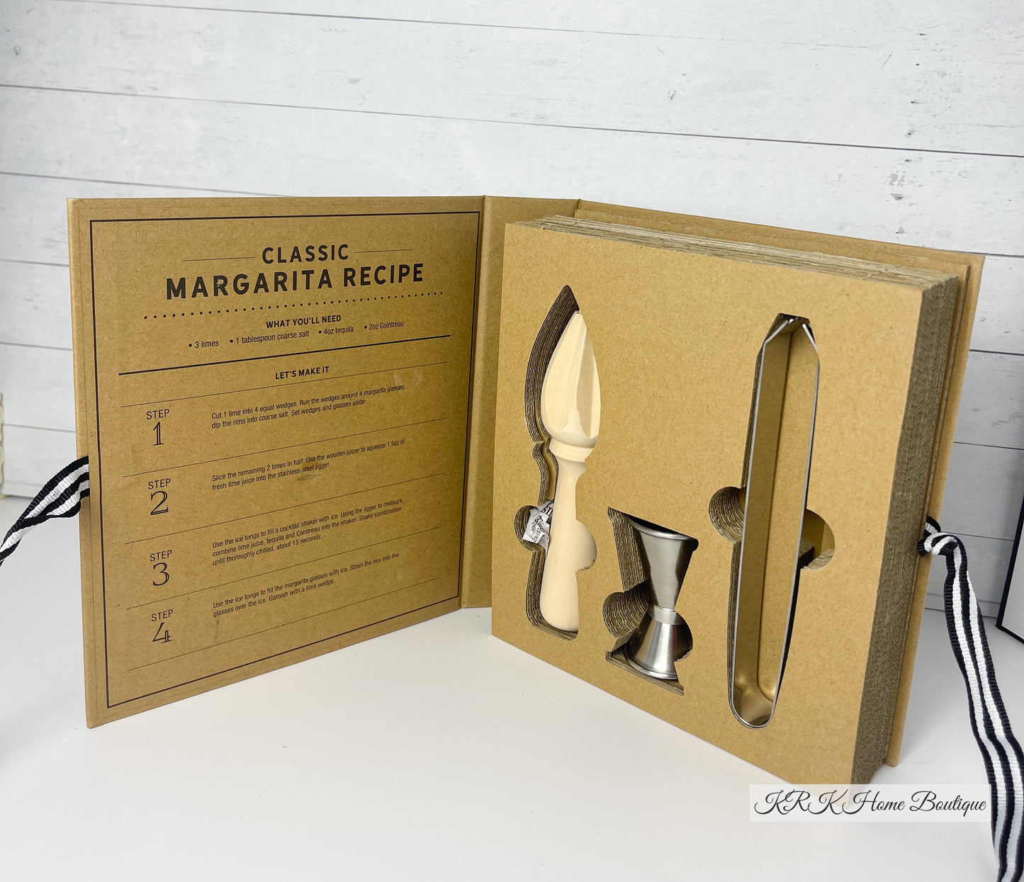 Cardboard Book Gift Set- Margarita