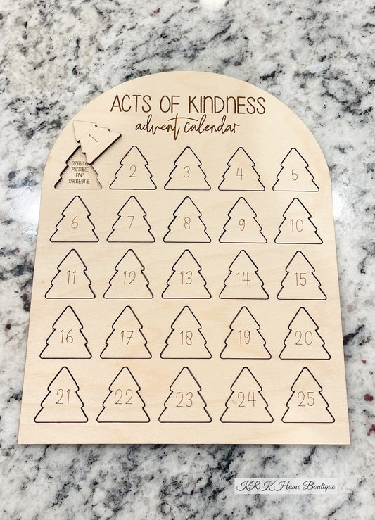 Acts Of Kindness Advent Calendar