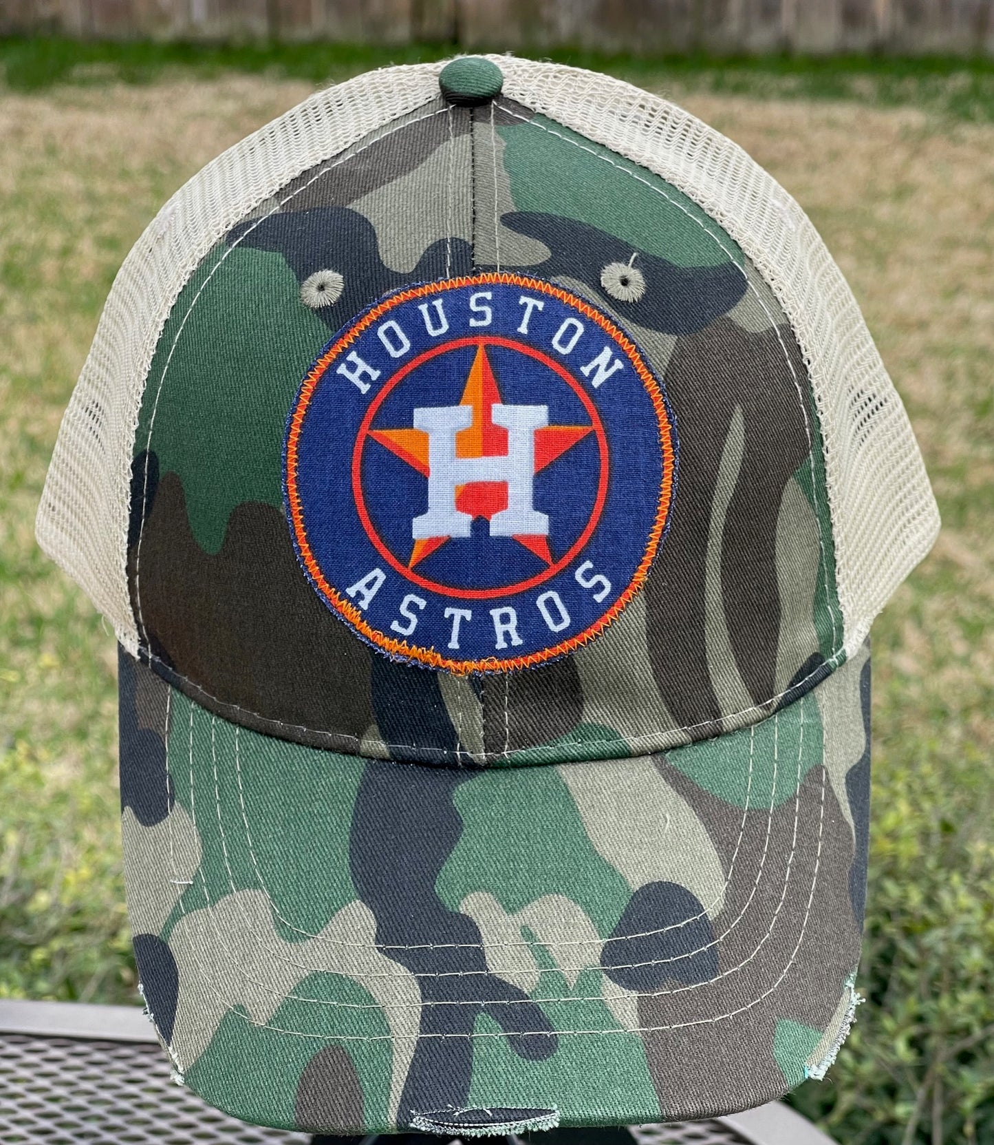 Camo Astros Hat