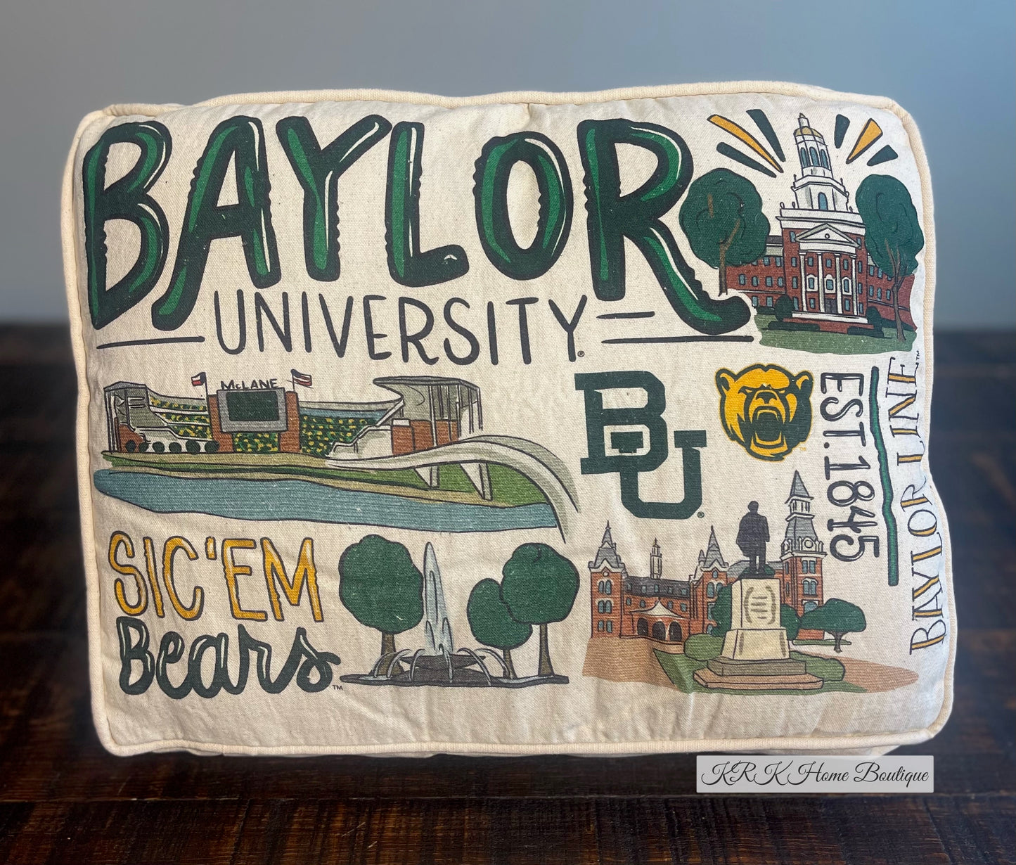 Baylor Pillow