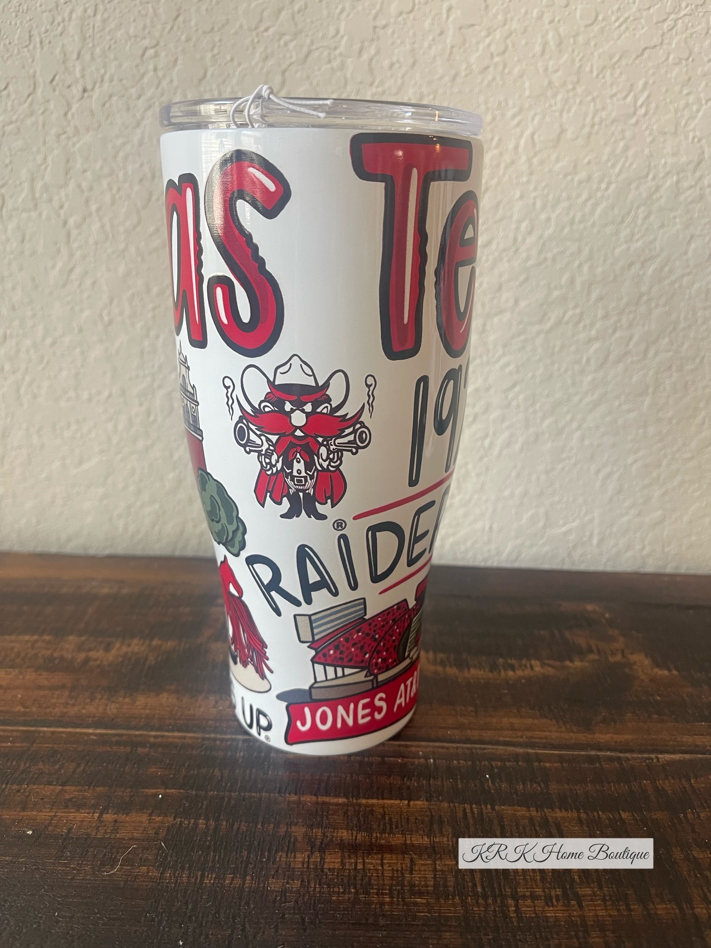 Texas Tech Tumbler