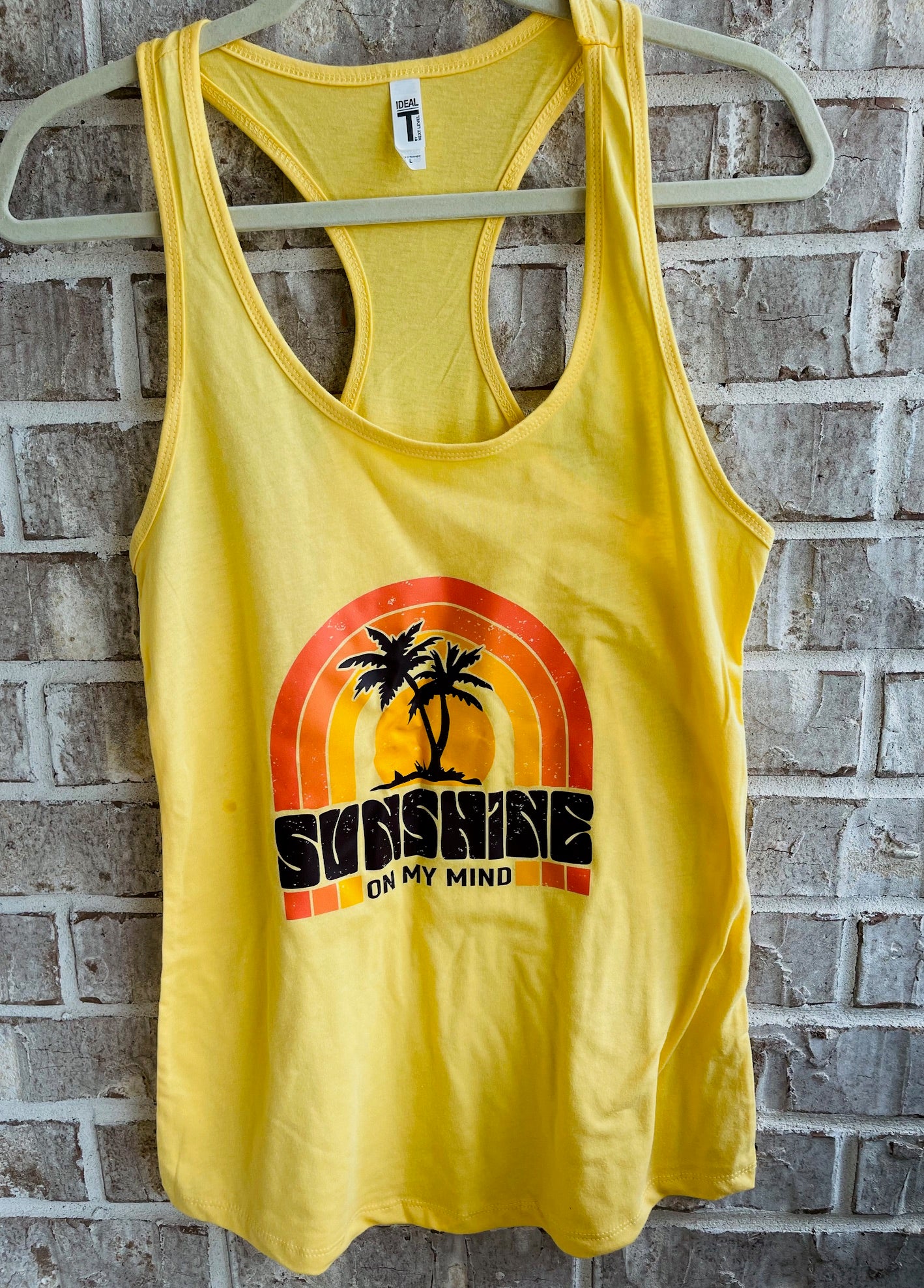 Sunshine on my mind Tank Top