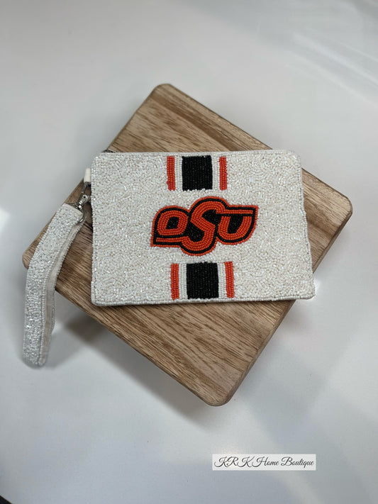 Osu Beaded Wristlet