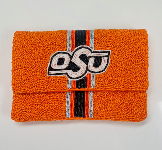 OSU Mini Beaded Crossbody Bag (Copy) (Copy)