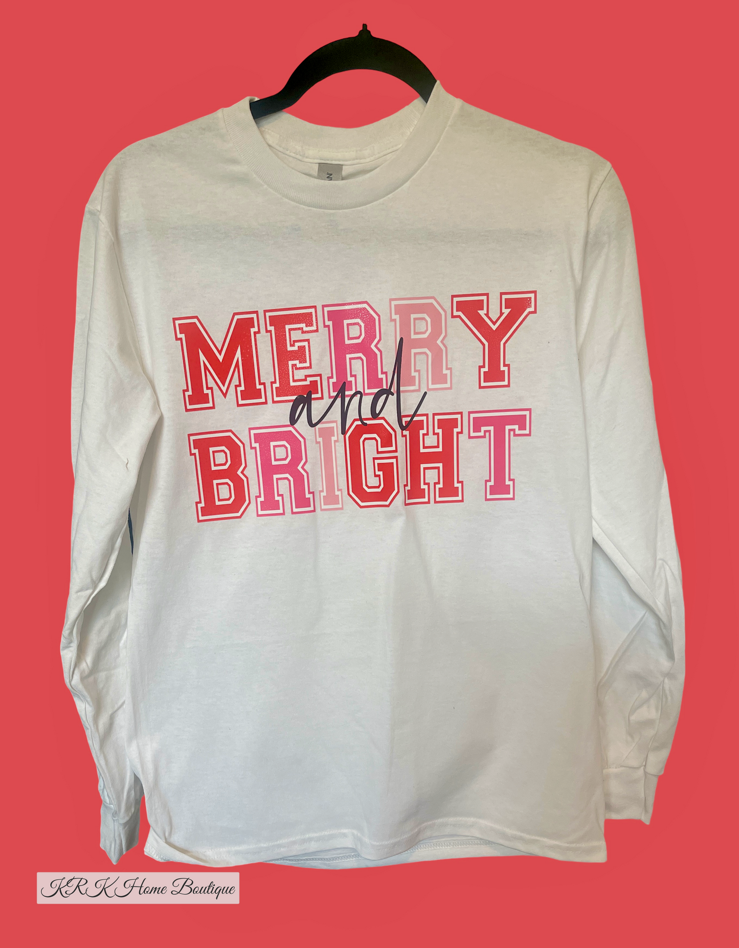 Merry and Bright Long sleeve T-shirt