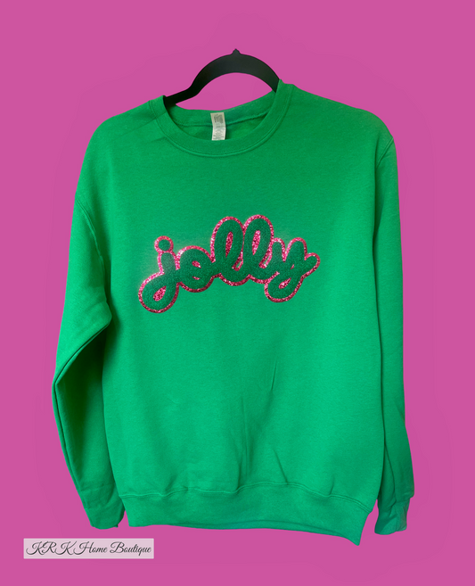 Green Jolly Sweatshirt