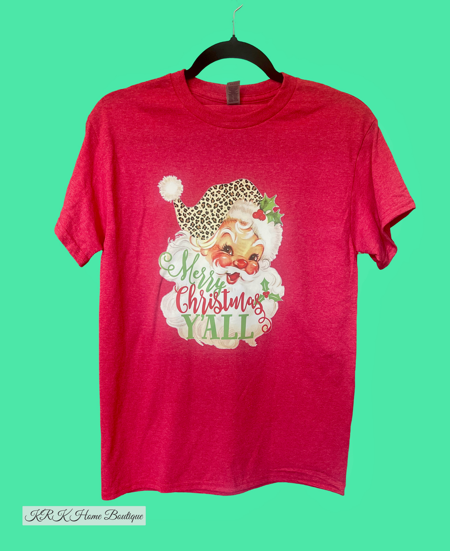 Merry Christmas Yall Santa T-shirt