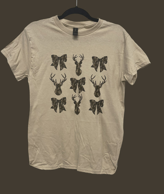 Deer and Bow T-shirt