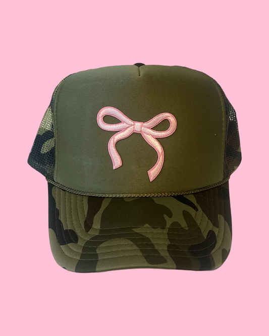 Camo Bow hat