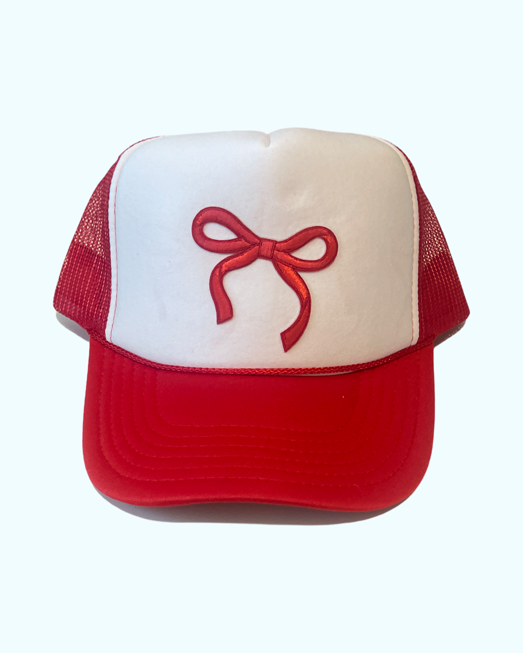 Red Bow Hat