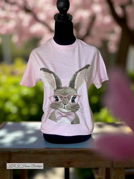 Bunny w/ glasses  T shirt