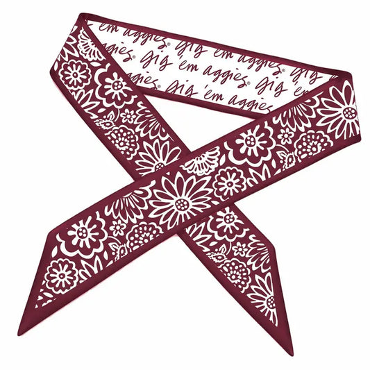 Texas A&M Skinny Scarf