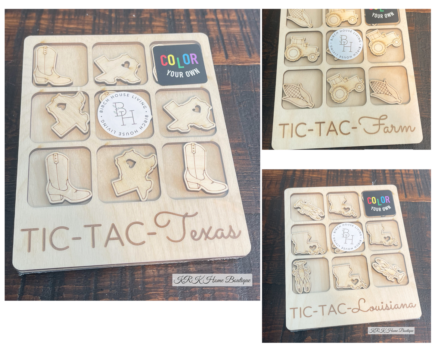 Tic Tac Boards